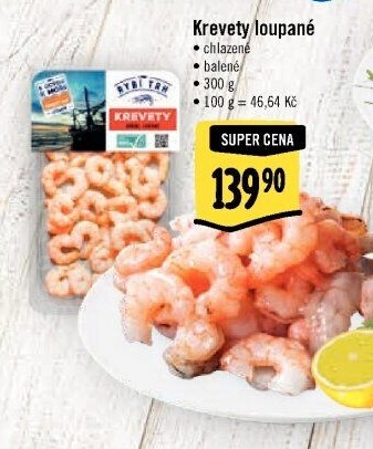 Krevety loupané Albert
