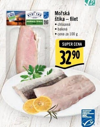 Mořská štika filety Albert