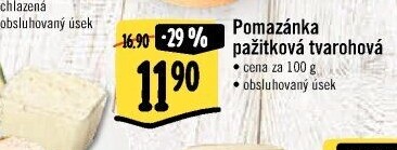 Pažitková tvarohová pomazánka