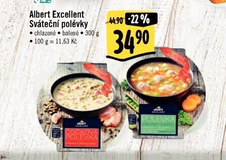 Polévky Albert Excellent