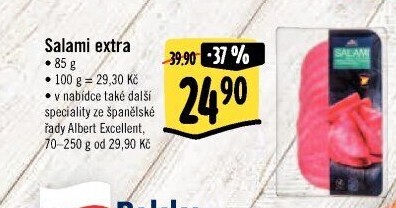 Salám Salami extra Albert Excellent