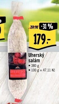 Salám uherský maďarský Albert Excellent