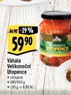 Velikonoční utopence Váhala