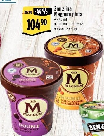 Zmrzlina v kelímku Magnum Algida