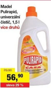 Čistič univerzální Pulirapid