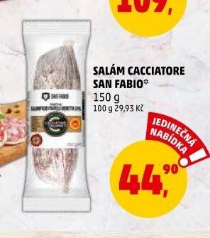 SALÁM CACCIATORE SAN FABIO