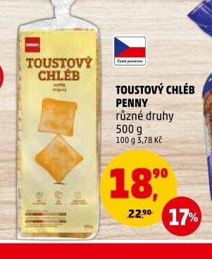 TOUSTOVÝ CHLÉB PENNY