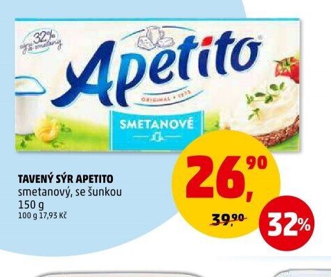 Tavený sýr Apetito