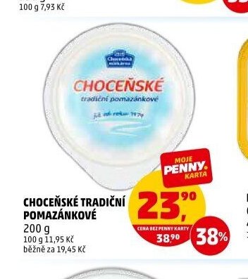 Choceňské tradiční pomazánkové