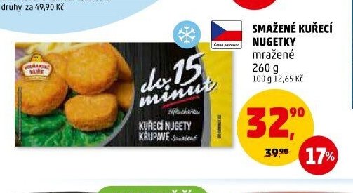 Smažené kuřecí nugetky