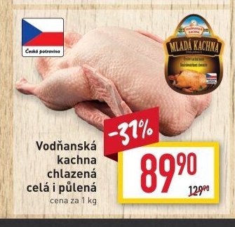 Vodňanská kachna chlazená celá i půlená