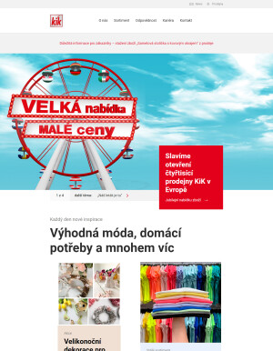 akční leták Kik textil 23.3.2022-29.3.2022