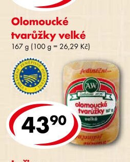 Olomoucké tvarůžky velké