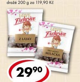 Čokoládové přání Love Exclusive
