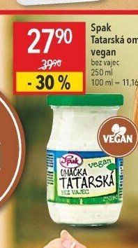 Spak Tatarská omáčka vegan