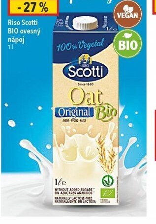 Riso Scotti BIO ovesný nápoj