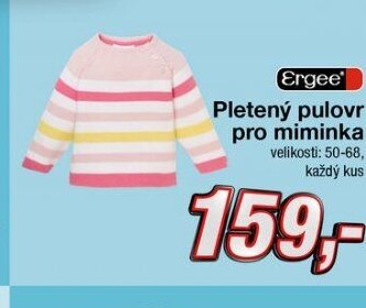 Pletený pulovr pro miminka