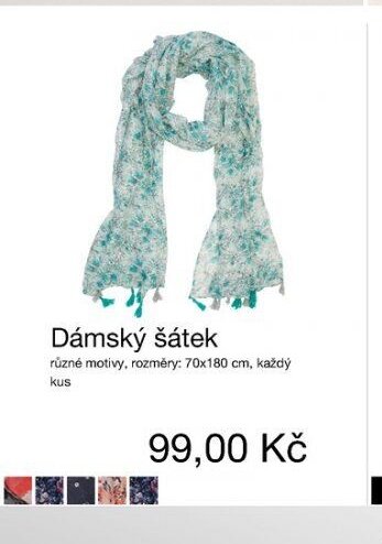 Dámský šátek