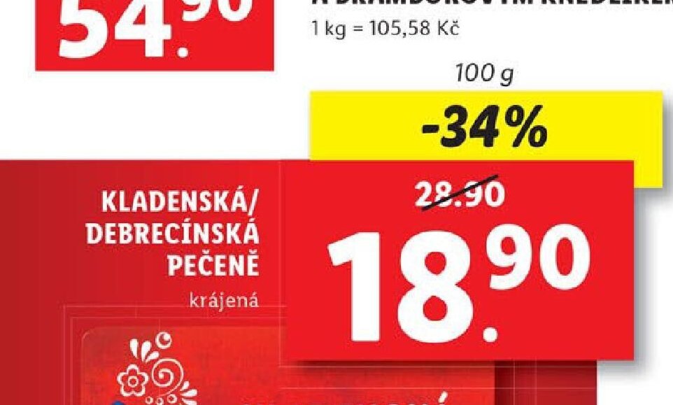 Kladenská / Debrecínská pečeně