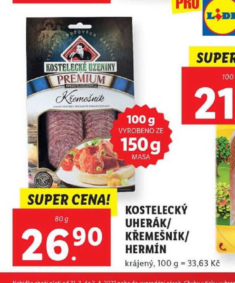 Kostelecký uherák/křemešník/hermín