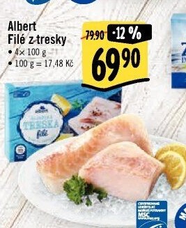 Filé z tresky mražené Albert