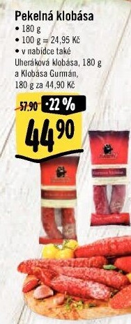 Klobása pekelná Kmotr