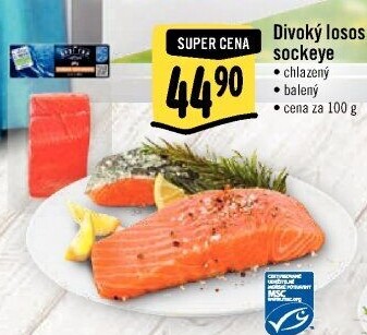 Losos divoký Sockeye Albert