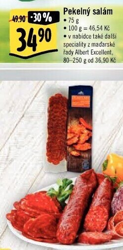 Pekelný salám Albert Excellent