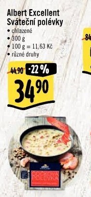 Polévky Albert Excellent