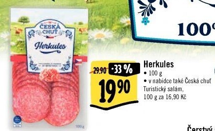 Salám Herkules Česká chuť