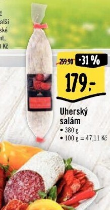 Salám uherský maďarský Albert Excellent