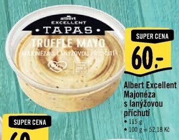 Tapas Majonéza s lanýžovou příchutí Albert Excellent