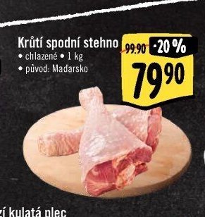 Krůtí spodní stehno