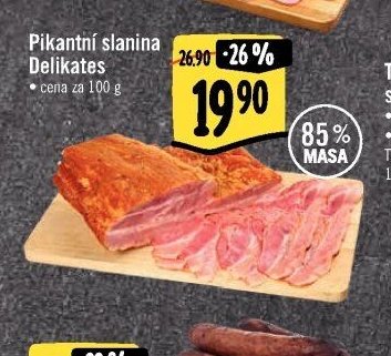 Pikantní slanina Delikates