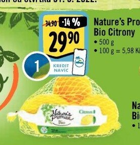 Citrony bio Nature'