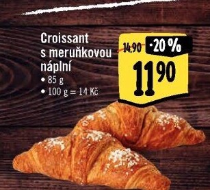Croissant s náplní