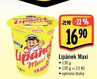 Dezert Lipánek Madeta