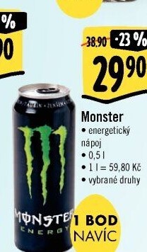 Energetický nápoj Monster Energy