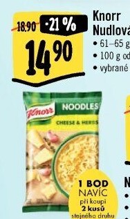 Instantní polévky nudlové Noodles Knorr