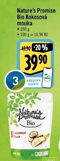 Kokosová mouka bio Nature'