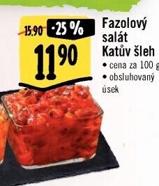 Salát fazolový katův šleh