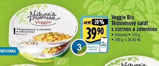 Salát těstovinový Veggie Nature'