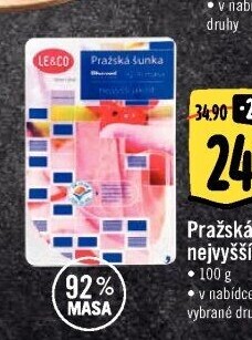 Šunka pražská nejvyšší jakosti LE&amp