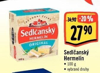 Sýr Hermelín Sedlčanský