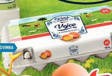 Vejce z podestýlky M Česká chuť