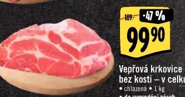 Vepřová krkovice bez kosti