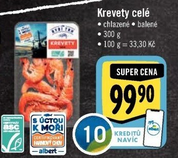 Krevety Albert
