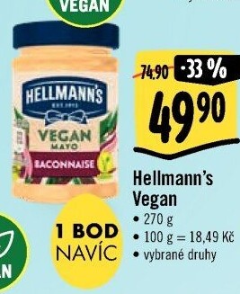 Produkty Vegan Hellmann'