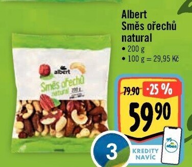 Směs ořechů Albert