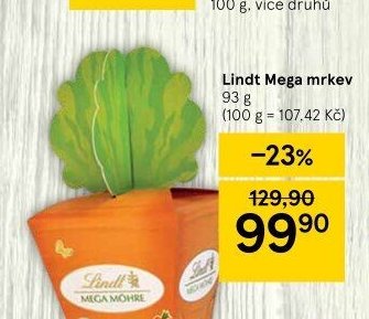 Lindt Mega mrkev